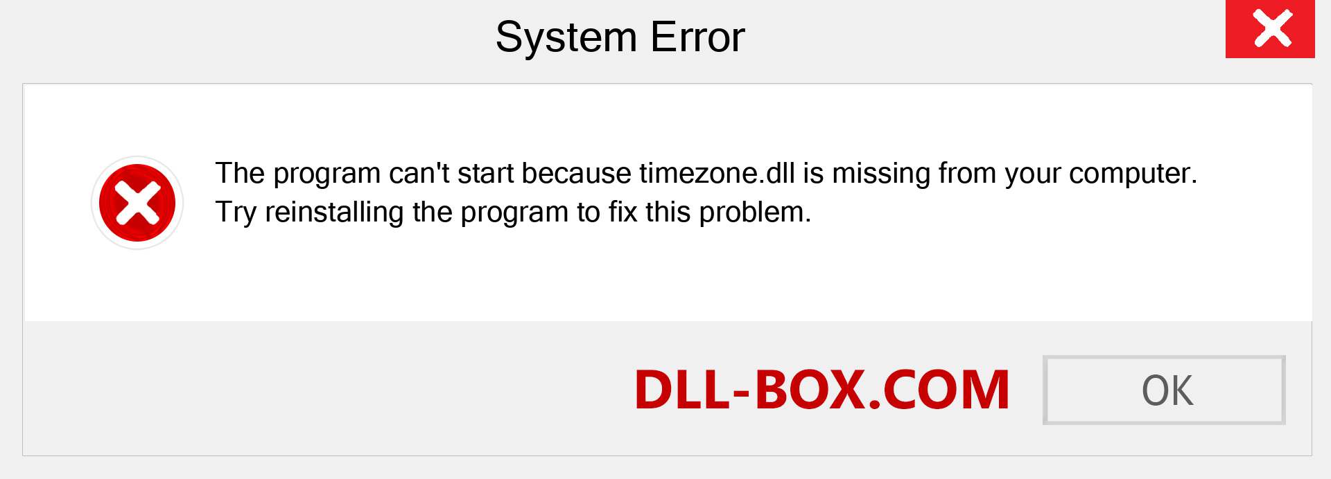  timezone.dll file is missing?. Download for Windows 7, 8, 10 - Fix  timezone dll Missing Error on Windows, photos, images